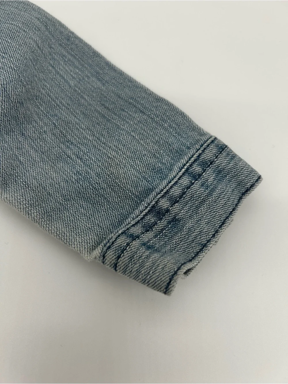 Old Navy Faded Light Blue Denim Jacket for Kids Size